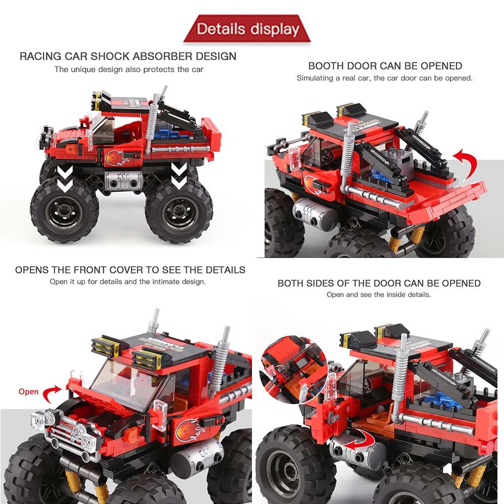 DIY samochód ciężarowy zestaw  – Kids Toys Jeep recenzja i cena